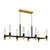 Quoizel - PCDAV844BRG - LED Island Pendant - Davies - Brushed Gold