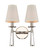 Baxter Two Light Wall Sconce (8862-PN)