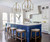 Baxter Four Light Chandelier (8864-AG)