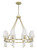 Crystorama - 8867-AG - Eight Light Chandelier - Baxter - Aged Brass
