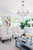 Baxter Eight Light Chandelier (8867-PN)