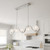 Spherical Five Light Island Pendant (SRI551BN)
