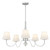 Quoizel - STON5035C - Five Light Chandelier - Stone - Polished Chrome