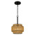 Quoizel - TET1510MBK - One Light Mini Pendant - Teton - Matte Black