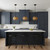 Teton One Light Mini Pendant (TET1510MBK)