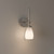 Vivienne One Light Wall Sconce (VIV8606BN)