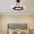 Dakota Eight Light Semi Flush Mount (9043-CZ)