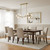 Walker Ten Light Island Pendant (WALK1048PVB)