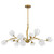 Walker 12 Light Chandelier (WALK5040PVB)