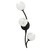 Walker Three Light Wall Sconce (WALK8808MBK)
