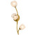 Quoizel - WALK8808PVB - Three Light Wall Sconce - Walker - Vintage Brass