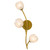 Walker Three Light Wall Sconce (WALK8808PVB)