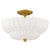 Whitecap Four Light Semi-Flush Mount (WHP1716BRG)