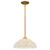 Quoizel - WHP1814BRG - One Light Pendant - Whitecap - Brushed Gold