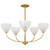 Whitecap Five Light Chandelier (WHP5028BRG)