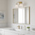 Whitecap Two Light Vanity (WHP8615BRG)