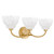 Whitecap Three Light Vanity (WHP8623BRG)