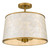 Quoizel - WIND1716BRG - Three Light Semi-Flush Mount - Windley - Brushed Gold