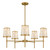 Quoizel - WIND5032BRG - Five Light Chandelier - Windley - Brushed Gold