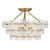 Wright Four Light Semi-Flush Mount (WRIG1720BRG)
