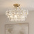 Wright Four Light Semi-Flush Mount (WRIG1720BRG)