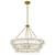 Quoizel - WRIG2830BRG - Six Light Pendant - Wright - Brushed Gold