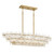 Quoizel - WRIG542BRG - Five Light Island Pendant - Wright - Brushed Gold