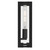 Young One Light Outdoor Wall Lantern (YOUN8406MBK)
