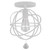 Solaris One Light Semi Flush Mount (9220-WW_CEILING)