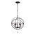 Solaris Five Light Mini Chandelier (9224-BK)