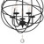 Solaris Five Light Mini Chandelier (9224-BK)