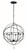 Crystorama - 9226-BK - Six Light Chandelier - Solaris - Black