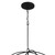 Solaris Six Light Chandelier (9226-BK)