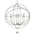 Solaris Six Light Chandelier (9228-OS)
