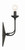 Astro Two Light Wall Sconce (9232-BK)
