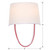 Stella Two Light Wall Sconce (9902-RD-CL)