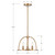 Abbott Three Light Chandelier (ABB-3003-VG)