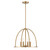 Crystorama - ABB-3004-VG - Four Light Chandelier - Abbott - Vibrant Gold