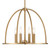 Abbott Four Light Chandelier (ABB-3004-VG)