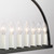 Abbott 11 Light Chandelier (ABB-3009-BK)