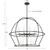 Abbott 15 Light Chandelier (ABB-3029-BK)