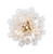 Addis Four Light Chandelier (ADD-300-AG-WH)