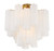 Addis Four Light Semi Flush Mount (ADD-300-AG-WH_CEILING)