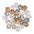 Addis Four Light Chandelier (ADD-300-CH-AU)