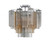 Crystorama - ADD-300-CH-AU_CEILING - Four Light Semi Flush Mount - Addis - Polished Chrome