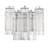 Crystorama - ADD-302-CH-CL - Two Light Wall Sconce - Addis - Polished Chrome