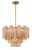 Addis Six Light Chandelier (ADD-306-AG-AM)