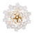 Addis Six Light Chandelier (ADD-306-AG-CL)