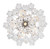 Addis Six Light Chandelier (ADD-306-CH-CL)