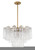 Crystorama - ADD-308-AG-CL - Nine Light Chandelier - Addis - Aged Brass